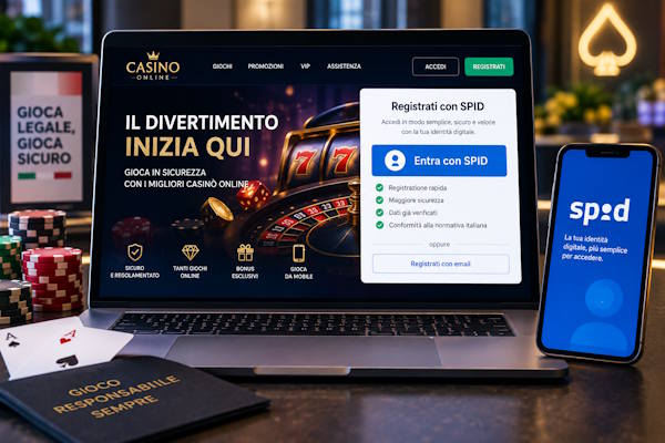 casino con registrazione SPID